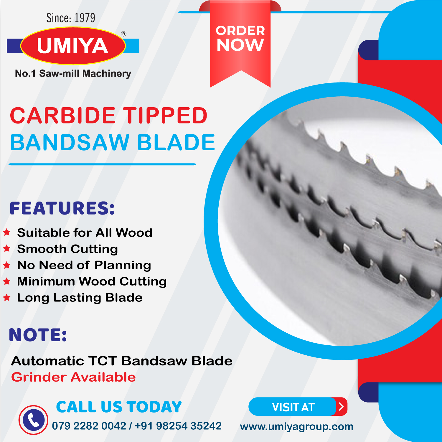 Buy Carbide Tipped Bandsaw Blade in Best Price Ahmedabad